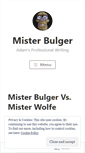 Mobile Screenshot of misterbulger.com